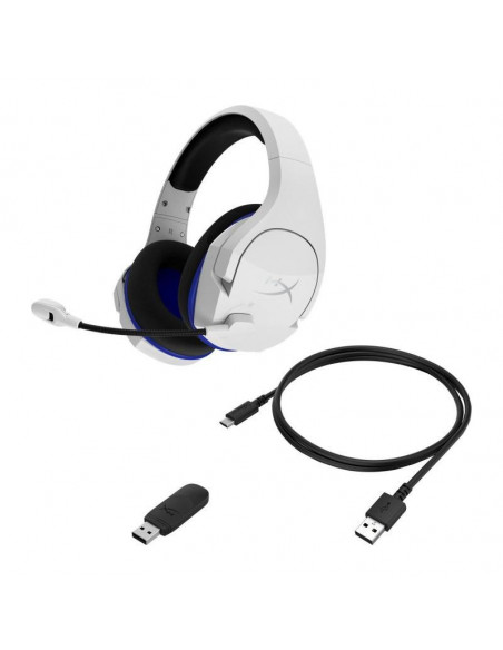 4P5J1AA,Casti Gaming HyperX Cloud Stinger, Wireless, White