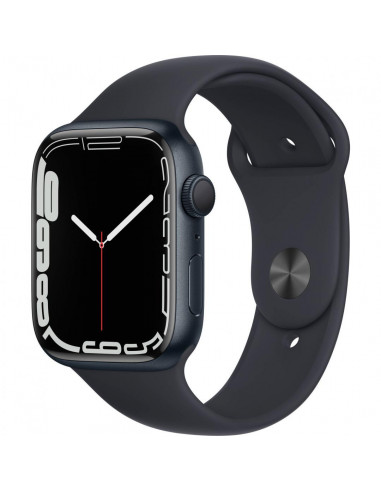 Ceas Smartwatch Apple Watch S7 GPS, 45mm Midnight Aluminium