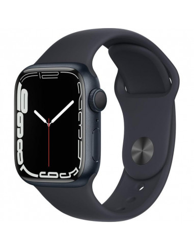 Ceas Smartwatch Apple Watch S7 GPS, 41mm Midnight Aluminium