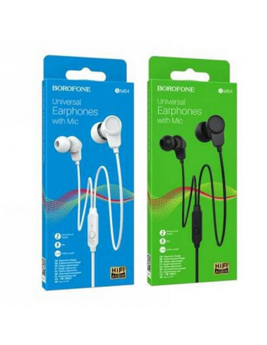 Handsfree Casti In-Ear Borofone BM64 Goalant, Cu microfon, 3.5