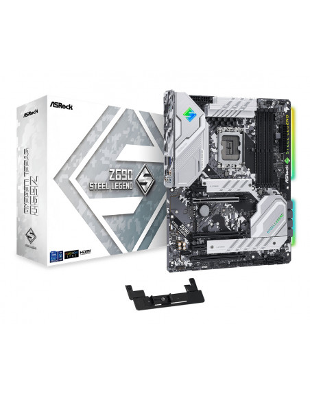 Placa de baza Asrock Z690 Steel Legend D4, LGA 1700,Z690 STEEL