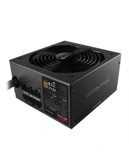 Sursa Sharkoon ATX WPM Gold ZERO 650W,WPM GOLD ZERO 650W