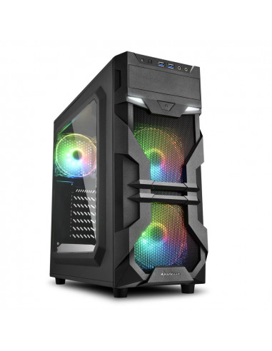 Carcasa Sharkoon VG7-W ATX, fara sursa, RGB,VG7-W RGB