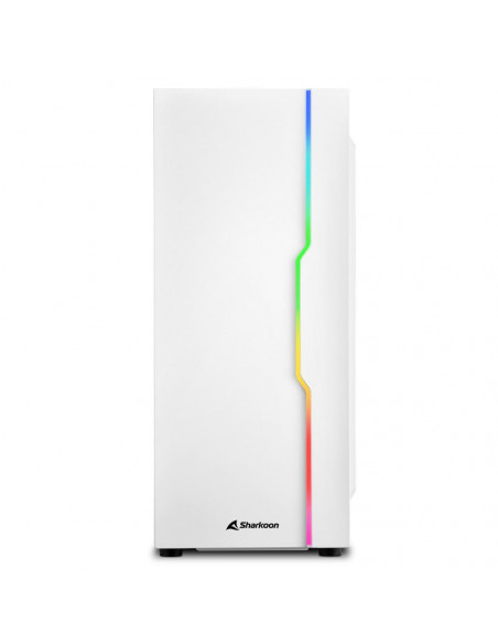 Carcasa Sharkoon RGB SLIDER ATX, fara sursa, white,RGB SLIDER WH