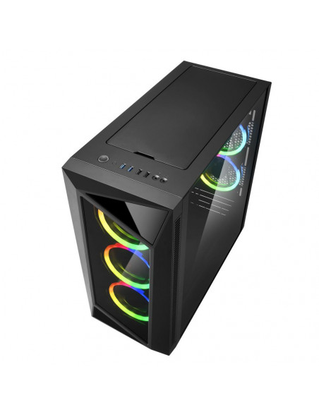 Carcasa Sharkoon REV200, ATX, fara sursa, RGB,REV200