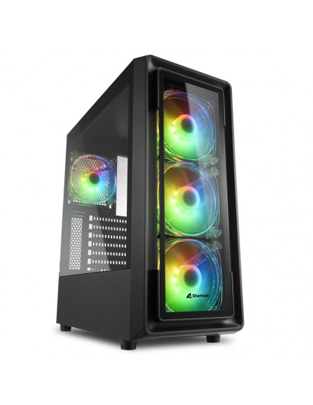 Carcasa Sharkoon TK4 ATX, fara sursa, RGB,TK4 RGB