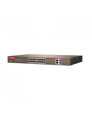 IP-COM S3300-18-PWR-M, 16-Port 10/100Mbps + 2 Gigabit Web Smart
