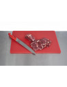 TOCATOR HACCP GN1/2, 26.5X32.5X1 CM,ROSU, CHEF LINE, COOKING BY