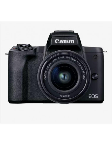 Camera foto Canon EOS M50 Mark II, Black KIT EF-M15-45 IS STM