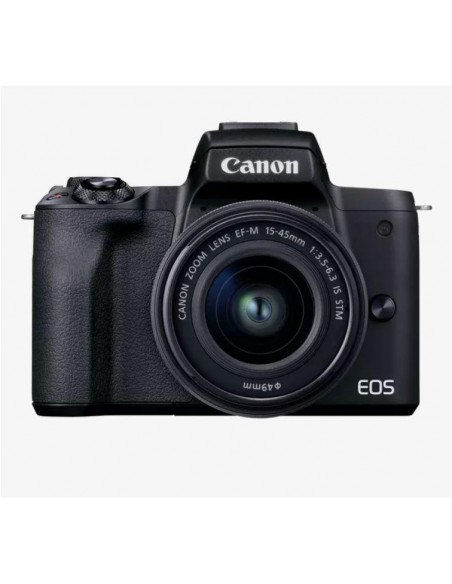 Camera foto Canon EOS M50 Mark II, Black KIT EF-M15-45 IS STM