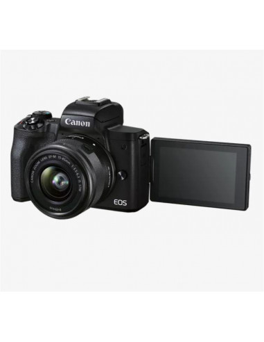 Camera foto Canon EOS M50 Mark II, Black KIT EF-M15-45 IS STM