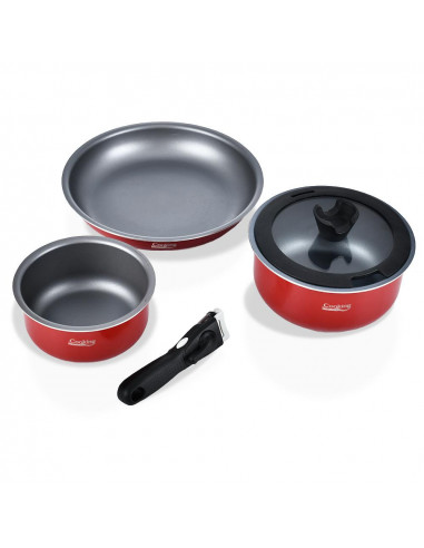 SET GATIT ALUMINIU 5 PIESE, SALSA, COOKING BY