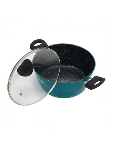 SEMIOALA ALUMINIU+CAPAC, 24x10.5 CM, 4.5 L, SYVOTA, COOKING BY