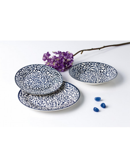 SERVICIU MASA 18 PIESE PORTELAN, DILARA, ART OF DINING BY