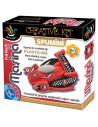 Masina Pull-Back Spumini, Joc Creativ D-Toys,Uniq72658