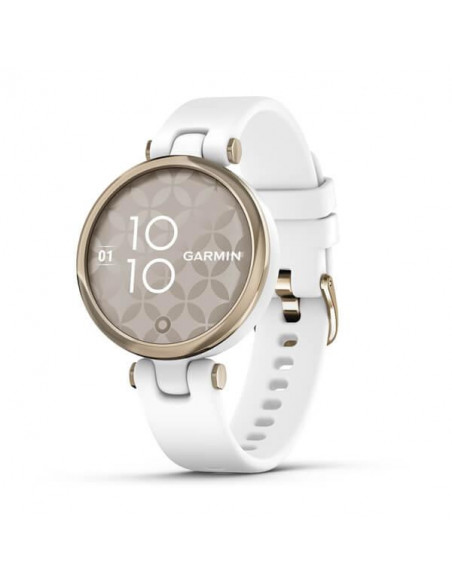 Ceas Smartwatch Garmin Lily, Cream Gold White,010-02384-10