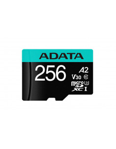 AUSDX256GUI3V30SA2,Card de Memorie MicroSD ADATA 256GB, Adaptor SD, Class 10