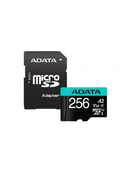 AUSDX256GUI3V30SA2,Card de Memorie MicroSD ADATA 256GB, Adaptor SD, Class 10 AUSDX256GUI3V30SA2,Card de Memorie MicroSD ADATA 256GB, Adaptor SD, Class 10
