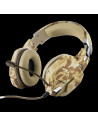 Casti Gaming Trust GXT 322D Carus, cu fir, desert camo,TR-22125