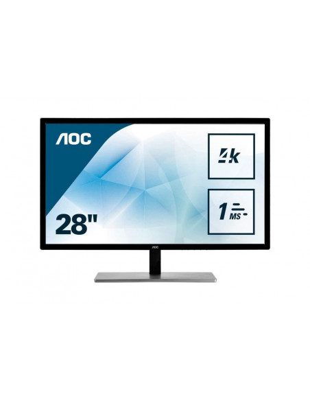 Monitor 28" AOC U2879VF, 4K UHD 3840*2160, 60 Hz, WLED, TN
