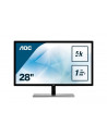 Monitor 28" AOC U2879VF, 4K UHD 3840*2160, 60 Hz, WLED, TN