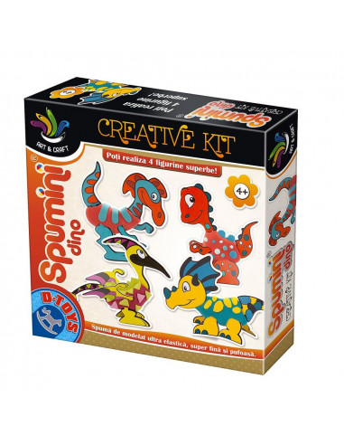 Dino Spumini, Joc Creativ D-Toys,Uniq71873