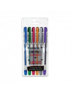PIX PENSAN GEL MY KING GLITTER SET 6,2227/G6