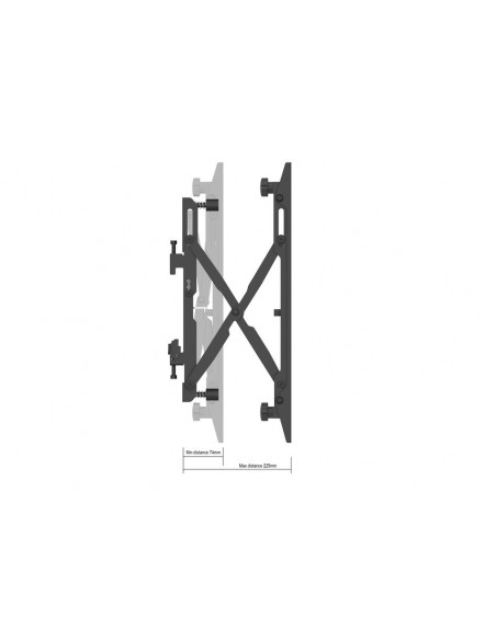Suport PUSH IN POP OUT, Multibrackets 4726 seria M Pro