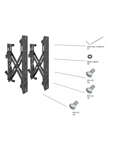 Suport PUSH IN POP OUT, Multibrackets 4726 seria M Pro