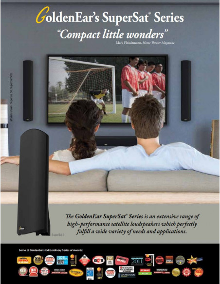 Boxe satelit de perete GOLDENEAR SUPERSAT 60 (pereche)