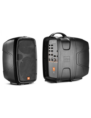Boxe active portabile 2x80W JBL EON 206P, 2 cai, mixer