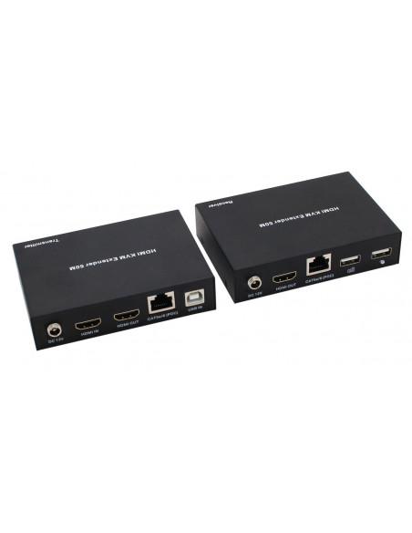 Extender KVM - HDMI 1.4 si USB prin Cat5e/6 Evoconnect E50NU
