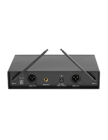 Set microfon de mana dublu wireless OMNITRONIC