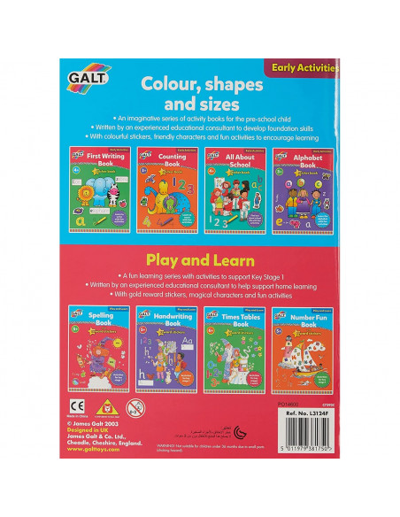 Carte de colorat - Culori, Forme si Dimensiuni,L3124F