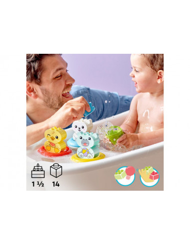 Lego Duplo, Tren cu Animale Plutitor,10965