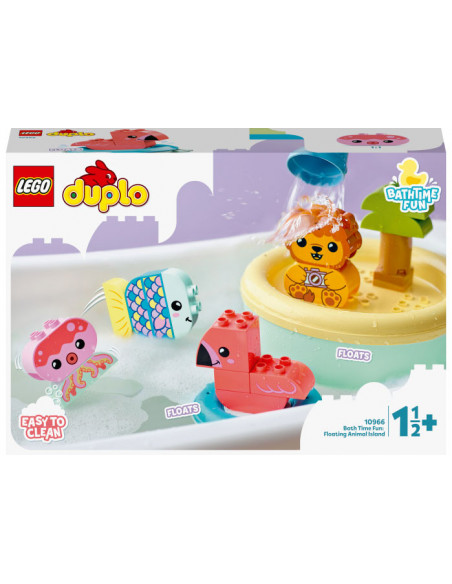 Lego Duplo, Insula Plutitoare cu Animale,10966 Lego Duplo, Insula Plutitoare cu Animale,10966