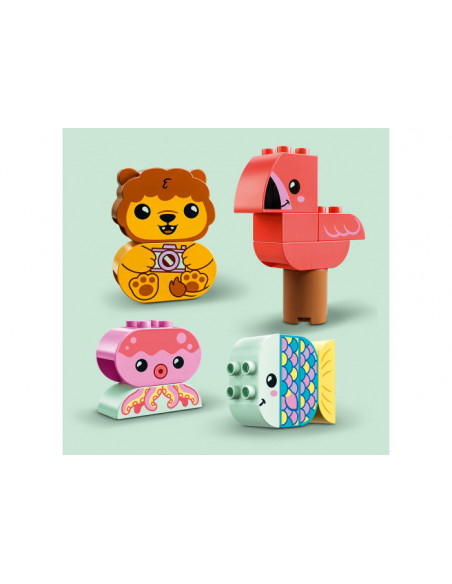Lego Duplo, Insula Plutitoare cu Animale,10966 Lego Duplo, Insula Plutitoare cu Animale,10966