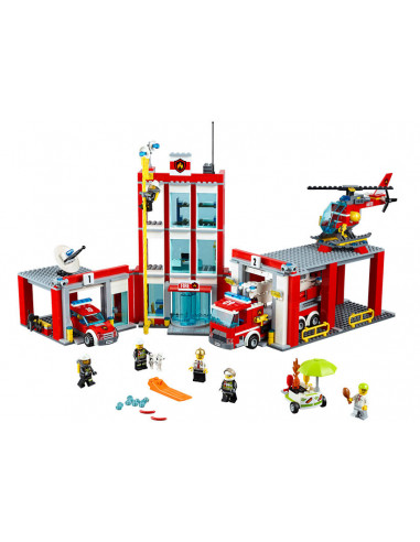 Lego City, Remiza de pompieri,60110