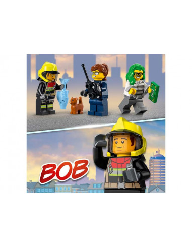 Lego City, Salvarea de incendiu si urmarirea politiei,60319