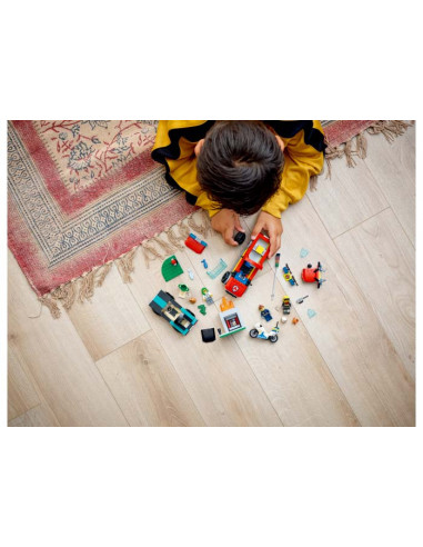 Lego City, Salvarea de incendiu si urmarirea politiei,60319
