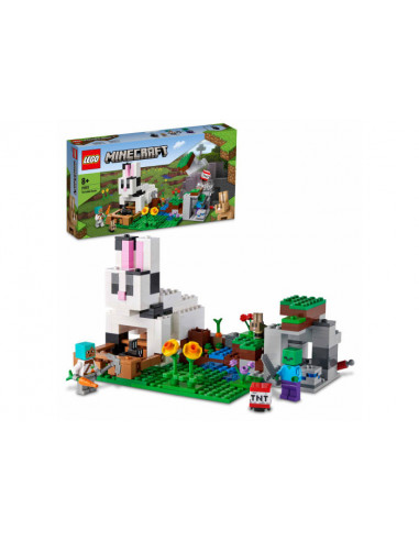 Lego Minecraft, Ferma cu iepuri,21181