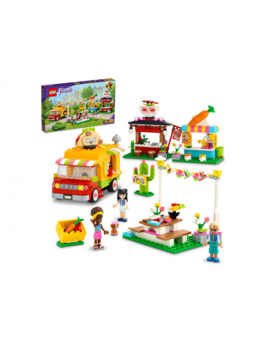 Lego Friends, Piata de Street Food,41701