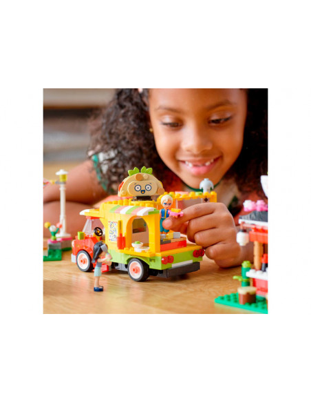 Lego Friends, Piata de Street Food,41701