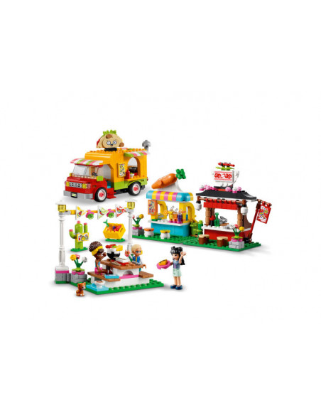 Lego Friends, Piata de Street Food,41701