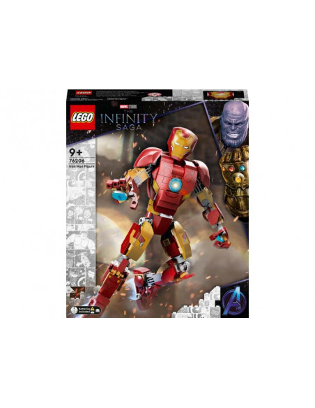 Lego Super Heroes, Figurina Iron Man,76206