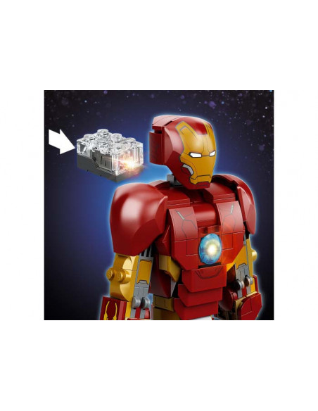 Lego Super Heroes, Figurina Iron Man,76206