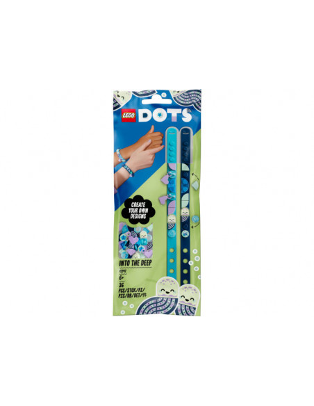 Lego Dots, Bratara cu accesorii - Aventuri sub valuri,41942