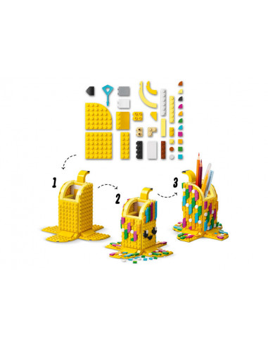 Lego Dots, Suport creioane - Banana adorabila,41948