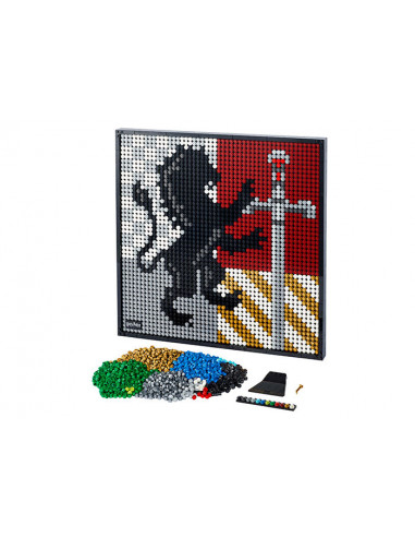 Lego Art, Stemele Caselor de la Hogwarts,31201