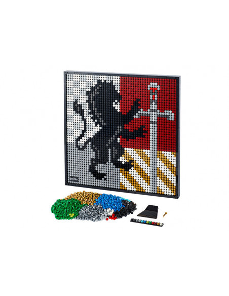 Lego Art, Stemele Caselor de la Hogwarts,31201